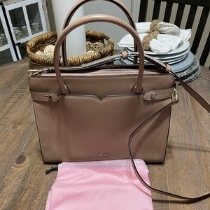Kate Spade purse, tan in color, never used